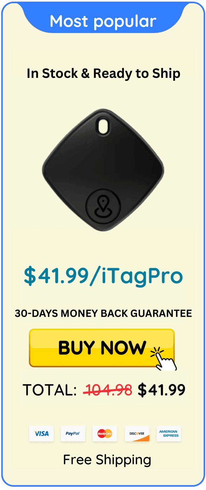 iTagPro Tracker offer price 