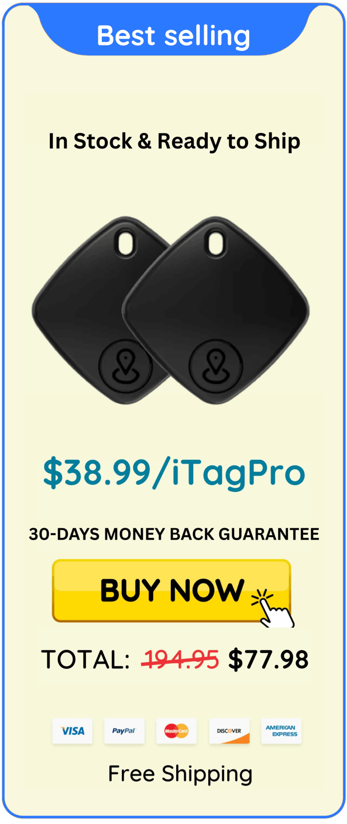 iTagPro Tracker offer price 